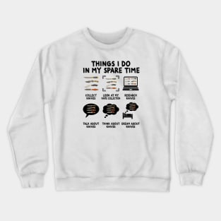 Things I Do Knife Collector Knives Collector Knife Lover Crewneck Sweatshirt